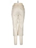 George Solid Ivory Casual Pants Size 10 - photo 2