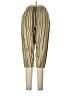 Assorted Brands Stripes Gold Casual Pants Size L - photo 2