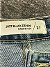 Just Black Blue Jeans Size 27 waist - photo 6