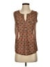 Eden & Olivia Orange Sleeveless Blouse Size S - photo 1