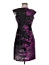 Wisp Graphic Purple Cocktail Dress Size 4 (petite) - photo 1