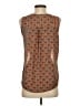 Eden & Olivia Orange Sleeveless Blouse Size S - photo 2