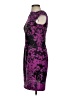 Wisp Graphic Purple Cocktail Dress Size 4 (petite) - photo 5