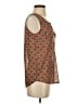 Eden & Olivia Orange Sleeveless Blouse Size S - photo 4