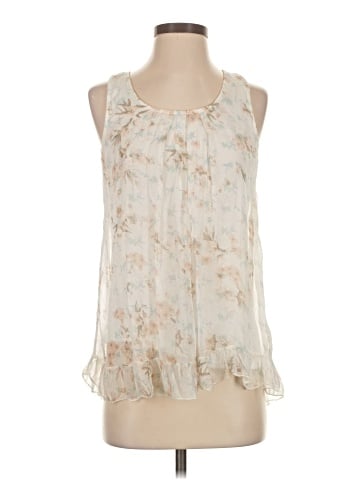 Tendenze Sleeveless Silk Top (view 1)