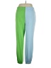 Shaci Color Block Green Casual Pants Size 1X - photo 2