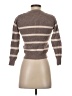 Dreamers By Debut Stripes Brown Turtleneck Sweater Size P (petite) - photo 2