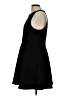 Francesca's 100% Polyester Solid Black Cocktail Dress Size L - photo 5