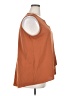 Unbranded 100% Polyester Orange Sleeveless Blouse Size 2X - photo 4