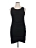 Leith Solid Black Casual Dress Size XL - photo 1