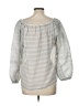 Lemlem Silver Gray 3/4 Sleeve Blouse Size L - photo 2