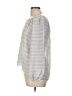 Lemlem Silver Gray 3/4 Sleeve Blouse Size L - photo 5