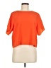 1.State 100% Polyester Orange Short Sleeve Top Size M - photo 1