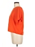1.State 100% Polyester Orange Short Sleeve Top Size M - photo 5