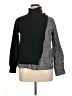 Tweed Black Turtleneck Sweater Size XL - photo 1