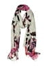 Unbranded Floral Gray Purple Scarf One size - photo 1