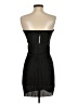 PrettyLittleThing 100% Polyester Black Cocktail Dress Size 4 - photo 2