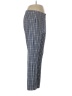 Ann Taylor Checkered-gingham Blue Casual Pants Size 12 - photo 4