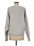 Pink Rose Gray Pullover Sweater Size M - photo 2