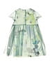 Il Gufo 100% Polymide Green Dress Size 10 - photo 2