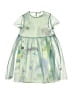 Il Gufo 100% Polymide Green Dress Size 10 - photo 1