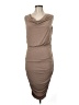 Express Solid Tan Casual Dress Size M - photo 1