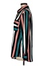 Unbranded Stripes Teal Long Sleeve Blouse Size M - photo 5