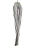 Ci Sono Stripes Silver Casual Pants Size S - photo 4
