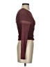 Fabletics Burgundy Long Sleeve Top Size P (estimated, petite) - photo 4