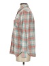 J.Crew 100% Cotton Plaid Green Long Sleeve Button-Down Shirt Size 4 - photo 5