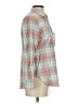 J.Crew 100% Cotton Plaid Green Long Sleeve Button-Down Shirt Size 4 - photo 4