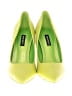 Nine West Color Block Yellow Green Heels Size 7 1/2 - photo 2