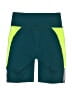 Fabletics Color Block Green Athletic Shorts Size 24 waist (estimated) - photo 2