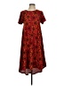 Lularoe Print Red Casual Dress Size XS - photo 1