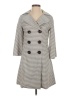 Elevenses 100% Cotton Gray Trenchcoat Size 2 - photo 1