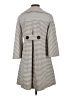 Elevenses 100% Cotton Gray Trenchcoat Size 2 - photo 2