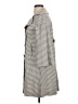 Elevenses 100% Cotton Gray Trenchcoat Size 2 - photo 5