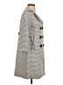 Elevenses 100% Cotton Gray Trenchcoat Size 2 - photo 4