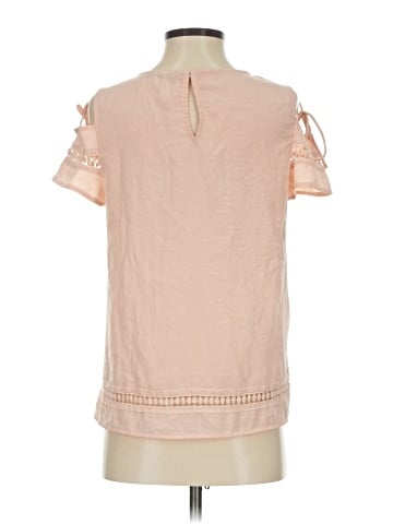 Harlowe & Graham Short Sleeve Blouse (view 2)