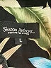 Sharon Anthony Tropical Teal Short Sleeve Blouse Size L - photo 6