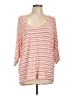 CAbi Pink 3/4 Sleeve Top Size L - photo 1
