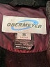 Obermeyer 100% Polyester Argyle Burgundy Jacket Size 8 - photo 6