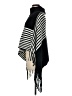Mia + Tess 100% Acrylic Black Poncho One size - photo 5