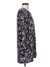 Lands' End Blue 3/4 Sleeve Blouse Size M - photo 4