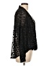 Jennifer Lopez 100% Polyester Black Long Sleeve Blouse Size L - photo 4