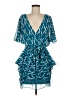 Bebe 100% Polyester Teal Kimono Size M - photo 1
