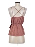 Express 100% Polyester Brown Sleeveless Top Size S - photo 2