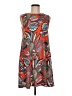 Apt. 9 Paisley Red Casual Dress Size M (petite) - photo 1