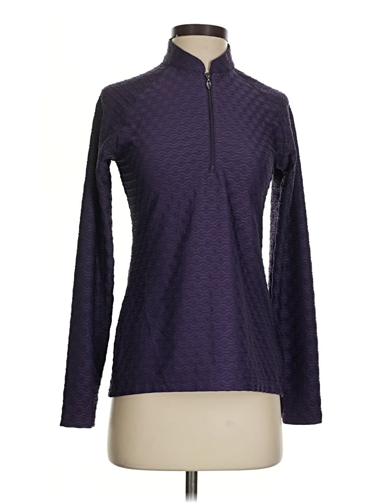Pre-owned Greg Norman Pullover Sweater In Purple