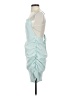 Shein Teal Cocktail Dress Size 4 - photo 5